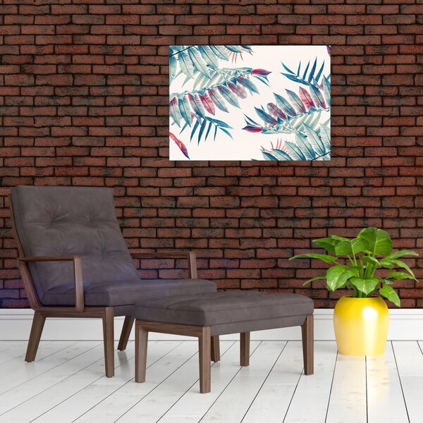 Tablou - Frunze tropicale (70x50 cm)
