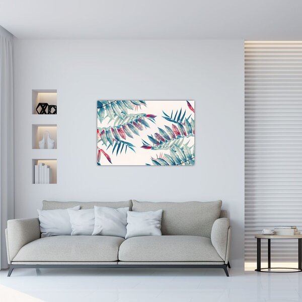Tablou - Frunze tropicale (90x60 cm)