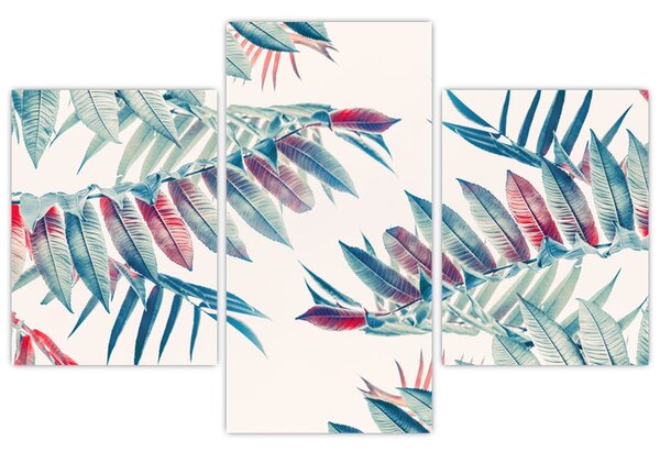 Tablou - Frunze tropicale (90x60 cm)