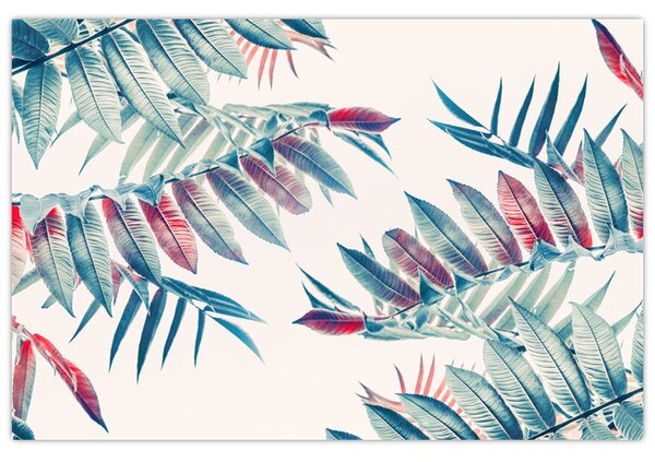 Tablou - Frunze tropicale (90x60 cm)