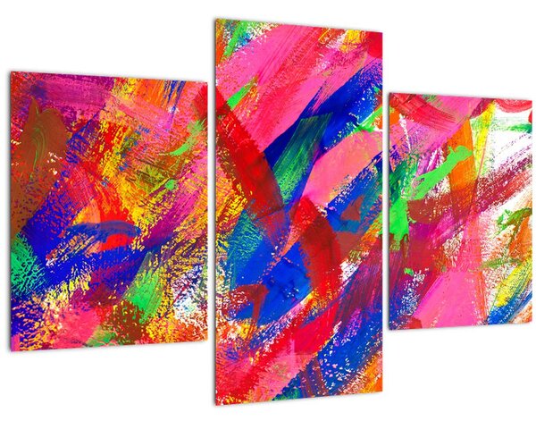 Tablou - Abstract colorat (90x60 cm)