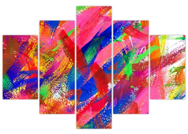 Tablou - Abstract colorat (150x105 cm)