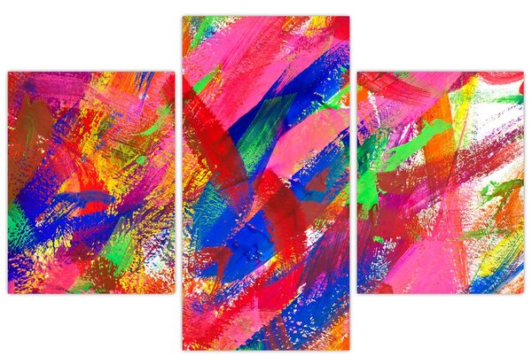 Tablou - Abstract colorat (90x60 cm)
