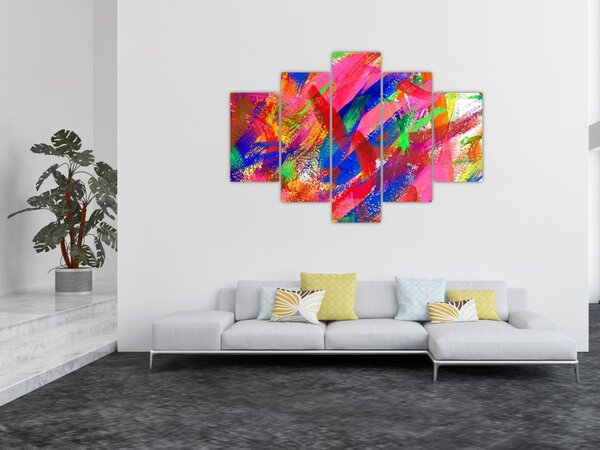 Tablou - Abstract colorat (150x105 cm)