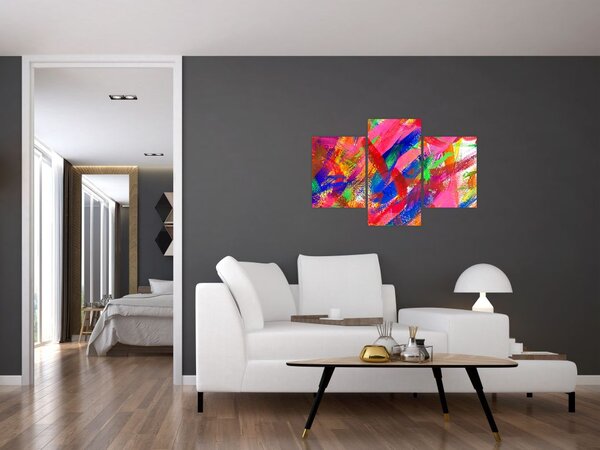 Tablou - Abstract colorat (90x60 cm)