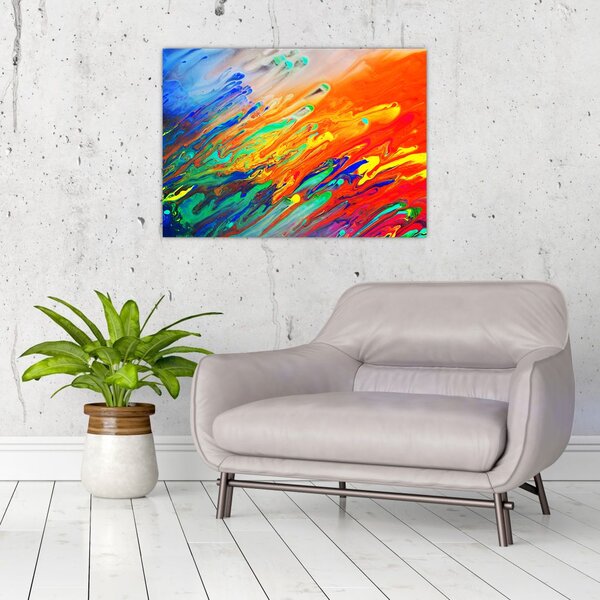 Tablou - Abstract colorat (70x50 cm)