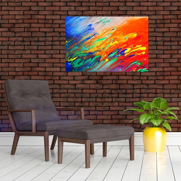 Tablou - Abstract colorat (90x60 cm)