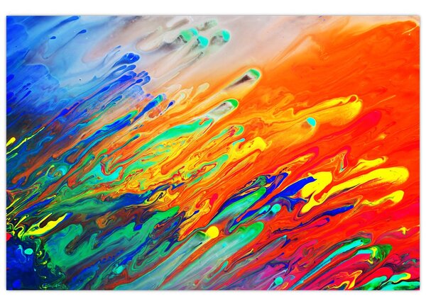 Tablou - Abstract colorat (90x60 cm)
