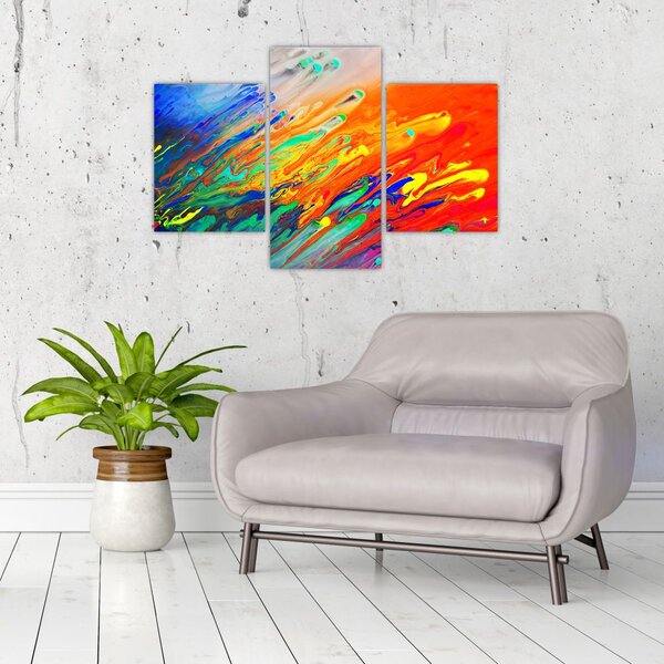 Tablou - Abstract colorat (90x60 cm)