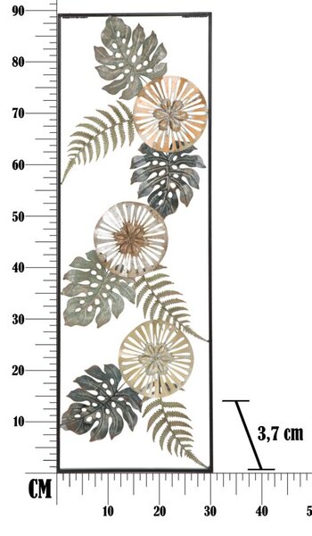 Deco perete Too ferro -B- 30,5X3,75X88,5 cm