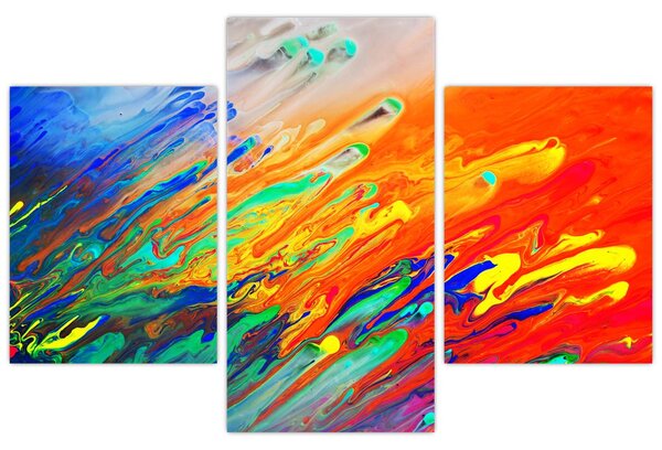 Tablou - Abstract colorat (90x60 cm)