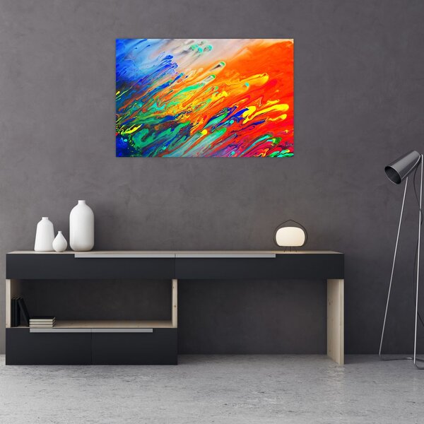 Tablou - Abstract colorat (90x60 cm)
