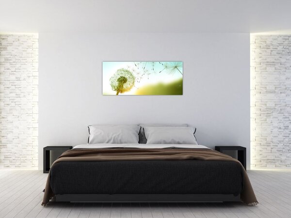 Tablou - Păpădia în vânt (120x50 cm)