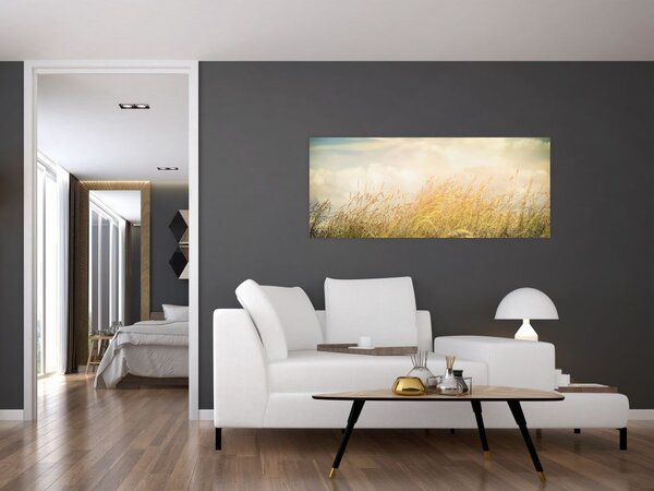 Tablou - Câmp toamna (120x50 cm)