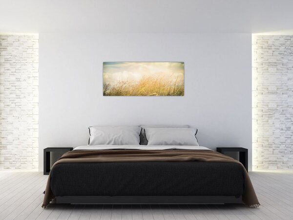 Tablou - Câmp toamna (120x50 cm)