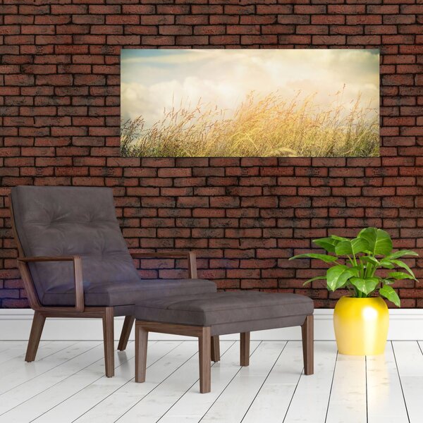 Tablou - Câmp toamna (120x50 cm)