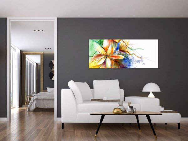 Tablou - Floare (120x50 cm)