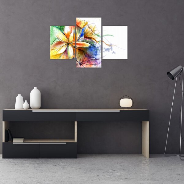 Tablou - Floare (90x60 cm)