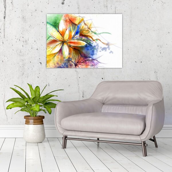 Tablou - Floare (70x50 cm)