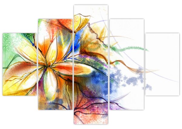 Tablou - Floare (150x105 cm)