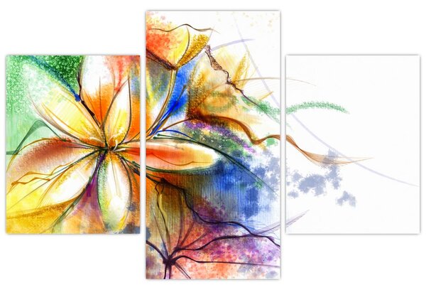 Tablou - Floare (90x60 cm)