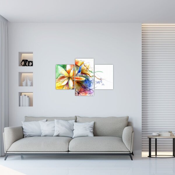 Tablou - Floare (90x60 cm)