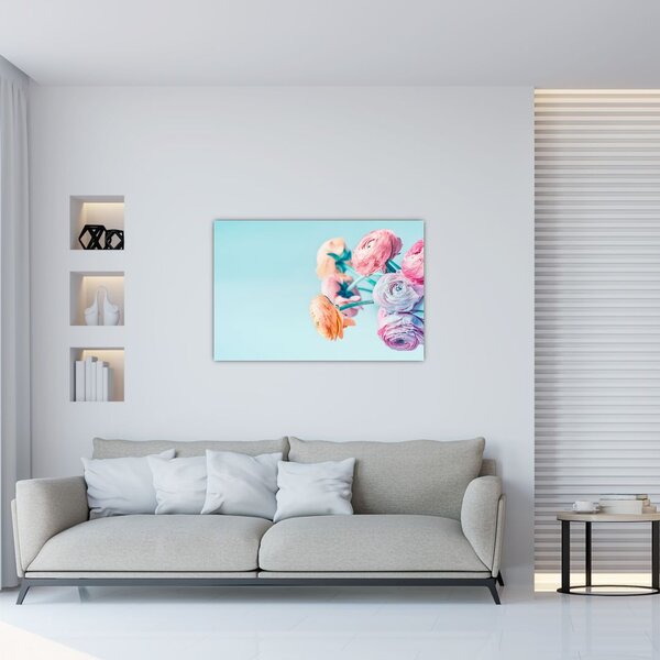 Tablou - Flori în vază (90x60 cm)