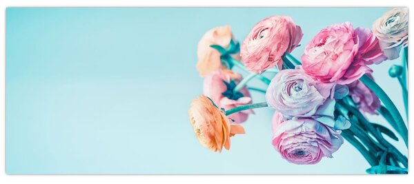 Tablou - Flori în vază (120x50 cm)