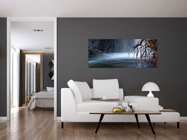 Tablou - Laguna de iarnă (120x50 cm)