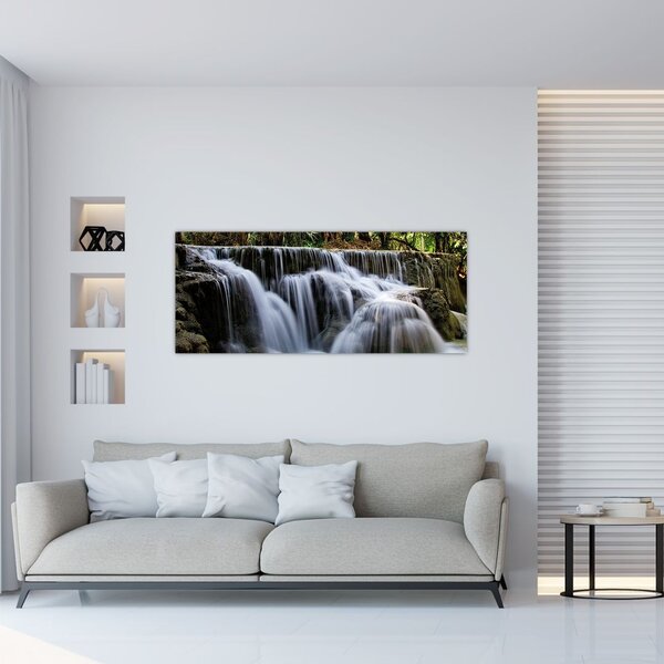 Tablou - Cascadele (120x50 cm)