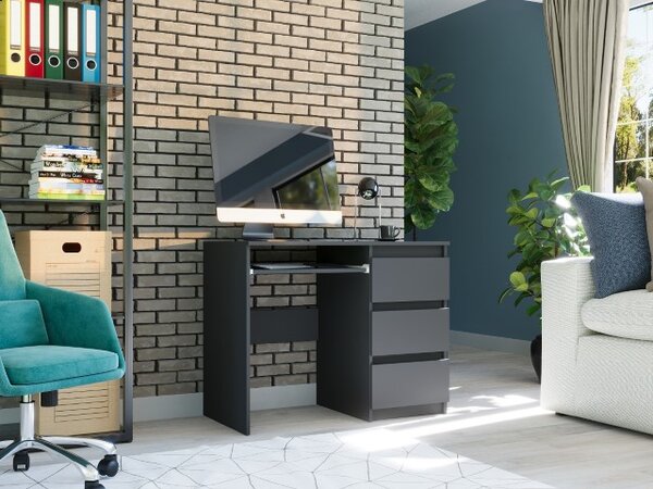 Birou de scris, birou cu sertare MODERN N-3 - diferite variante de culori sonoma