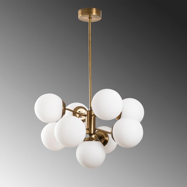 Lustra Mudoni Chandelier, Vintage, 70x70x80 cm