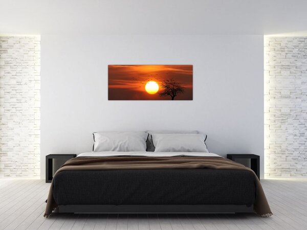 Tablou - Apus de soare (120x50 cm)