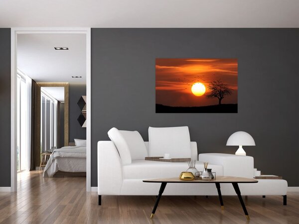Tablou - Apus de soare (90x60 cm)