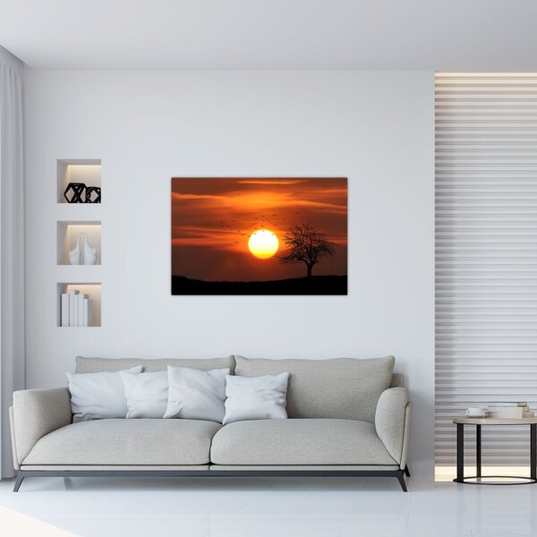 Tablou - Apus de soare (90x60 cm)