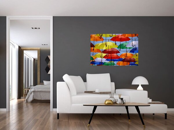 Tablou - Umbrele colorate (90x60 cm)