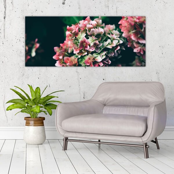 Tablou - Hortensie (120x50 cm)