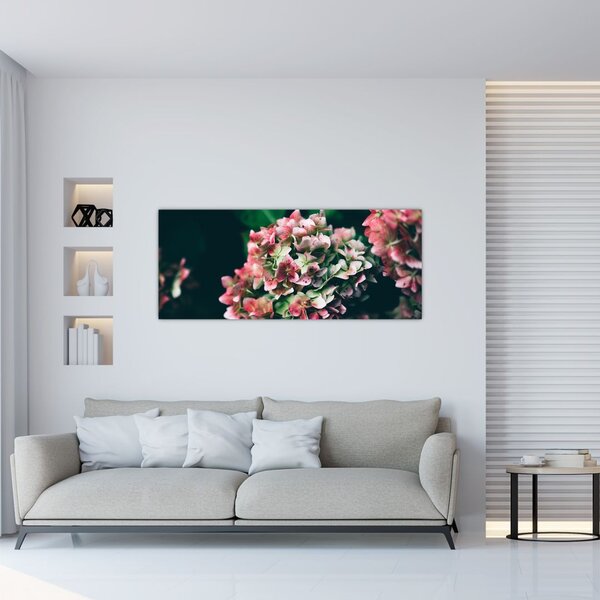 Tablou - Hortensie (120x50 cm)