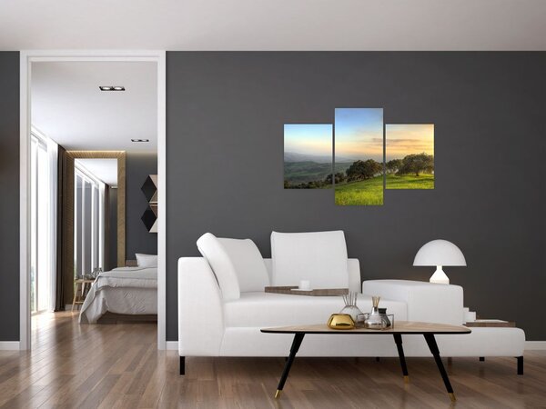 Tablou - Privire de pe deal (90x60 cm)
