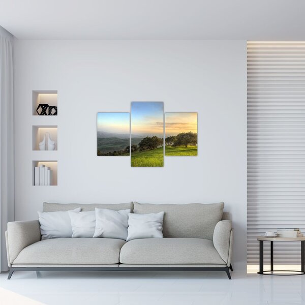 Tablou - Privire de pe deal (90x60 cm)