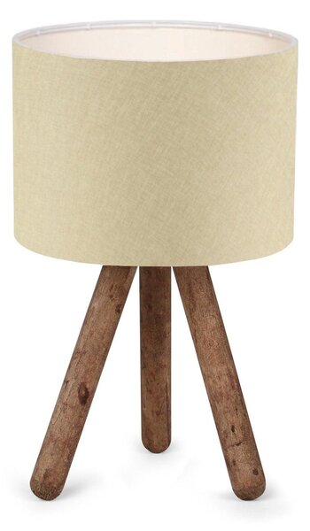 Veioză Aydak Table Lamp, Bej, 19x15x32 cm