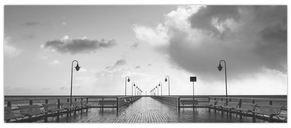 Tablou - Promenada la mal (120x50 cm)