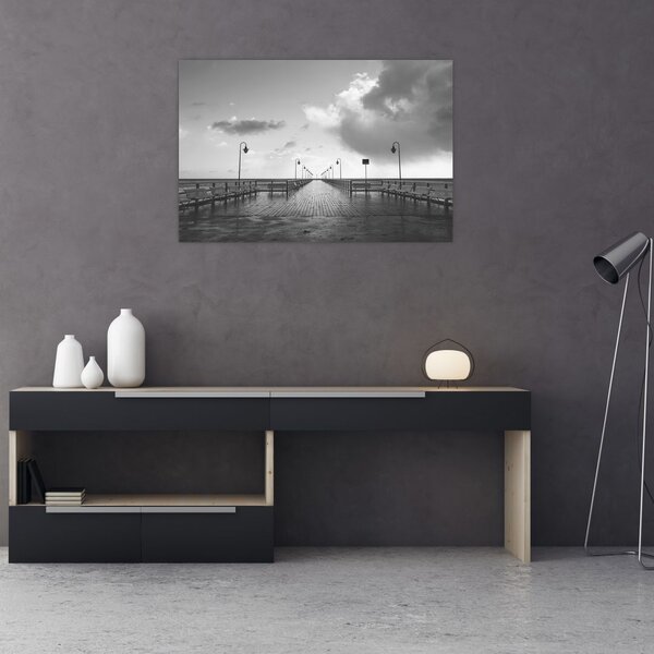 Tablou - Promenada la mal (90x60 cm)