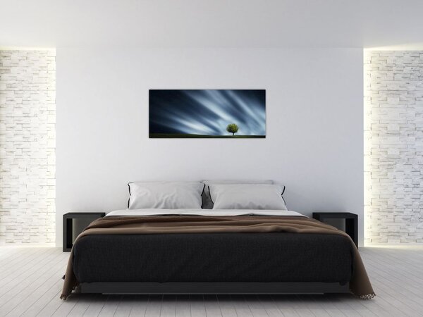 Tablou -Aurora boreală (120x50 cm)