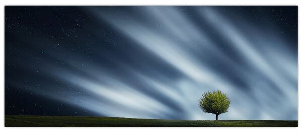 Tablou -Aurora boreală (120x50 cm)