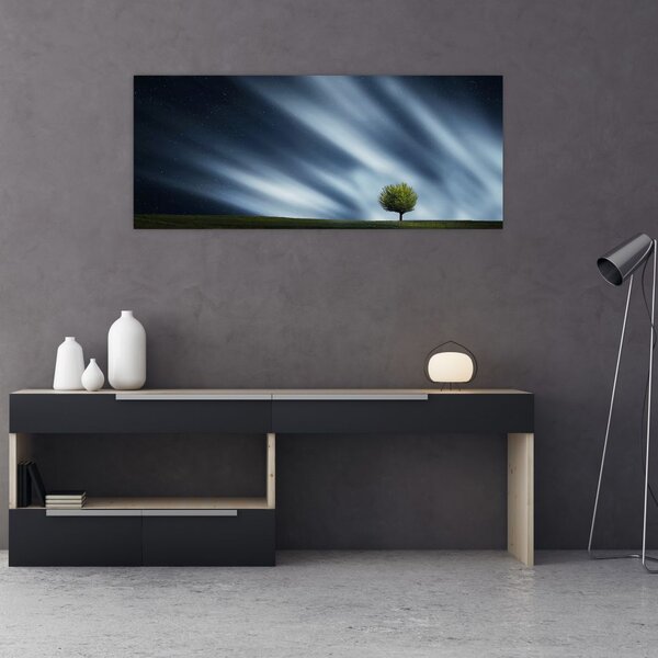 Tablou -Aurora boreală (120x50 cm)