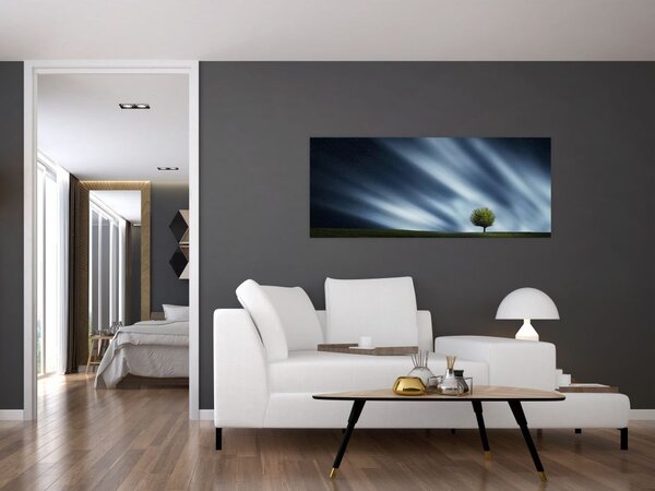 Tablou -Aurora boreală (120x50 cm)
