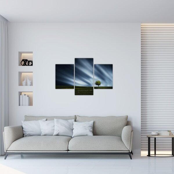 Tablou -Aurora boreală (90x60 cm)