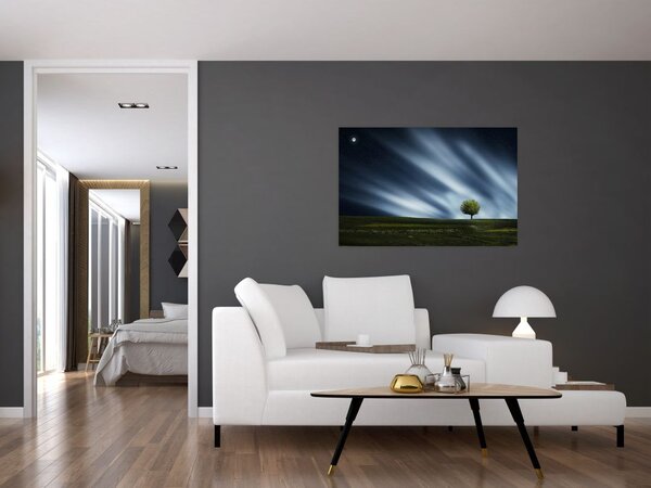Tablou -Aurora boreală (90x60 cm)
