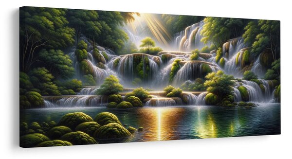 Tablou cascade sclipitoare